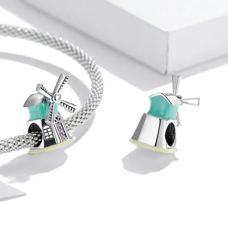 Colour Windmill Charm