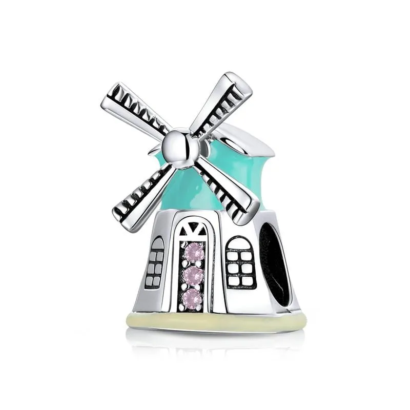 Colour Windmill Charm