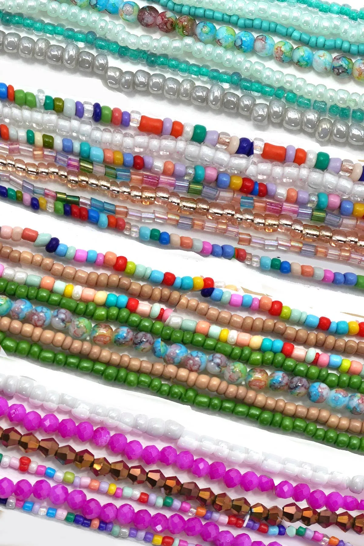 Confetti Beaded Bracelet Set