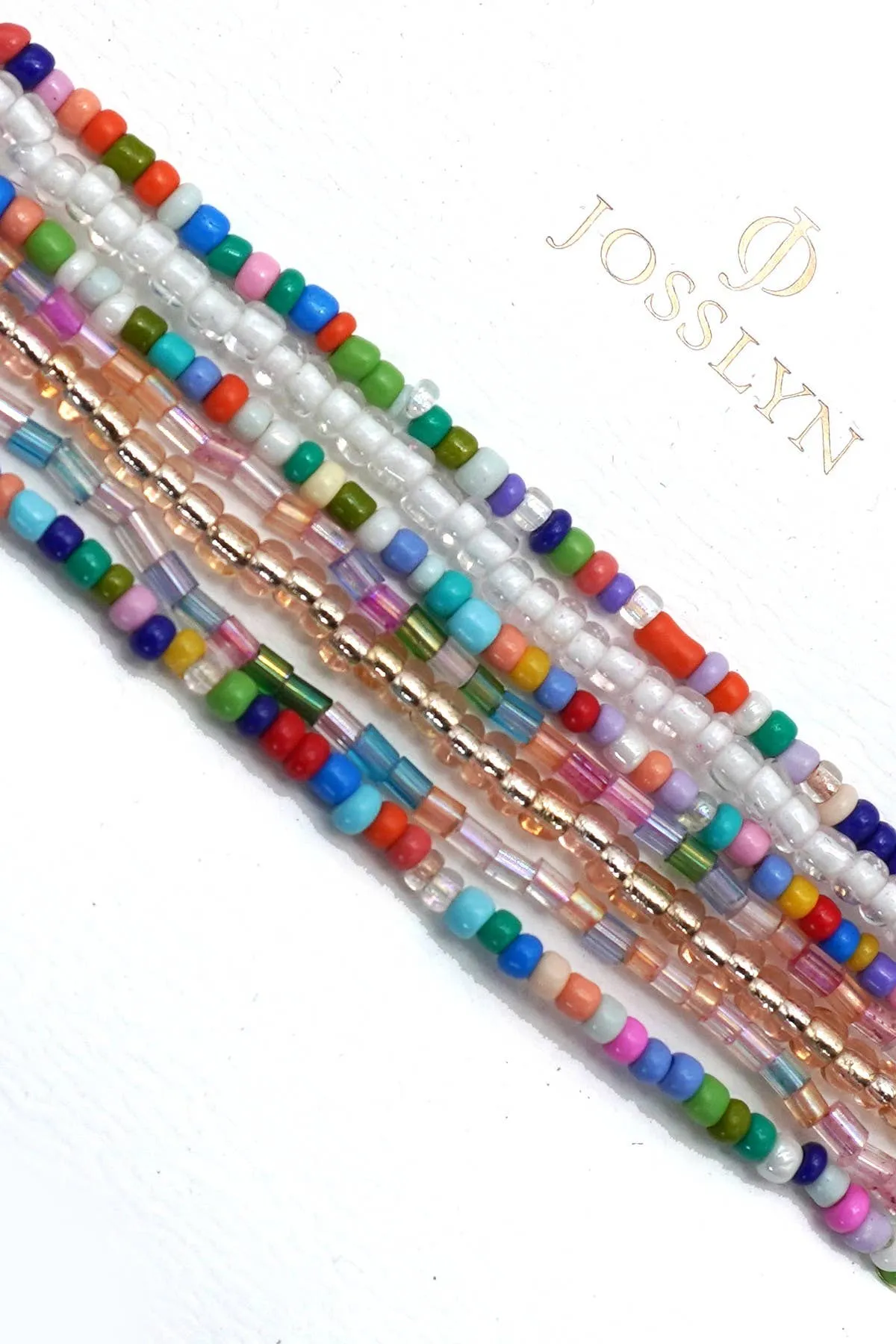 Confetti Beaded Bracelet Set