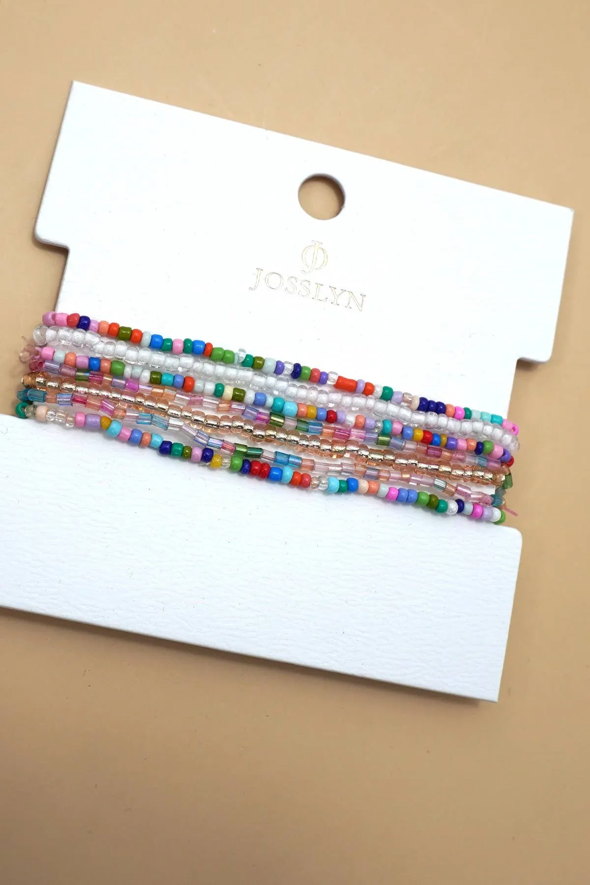 Confetti Beaded Bracelet Set