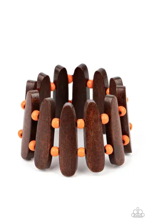 Coronado Cabana Orange Paparazzi Bracelet