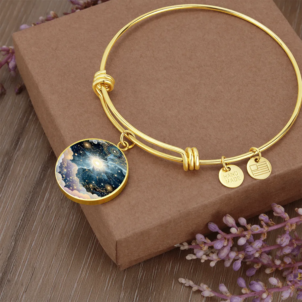 Cosmic Universe Round Luxury Graphic Bracelet
