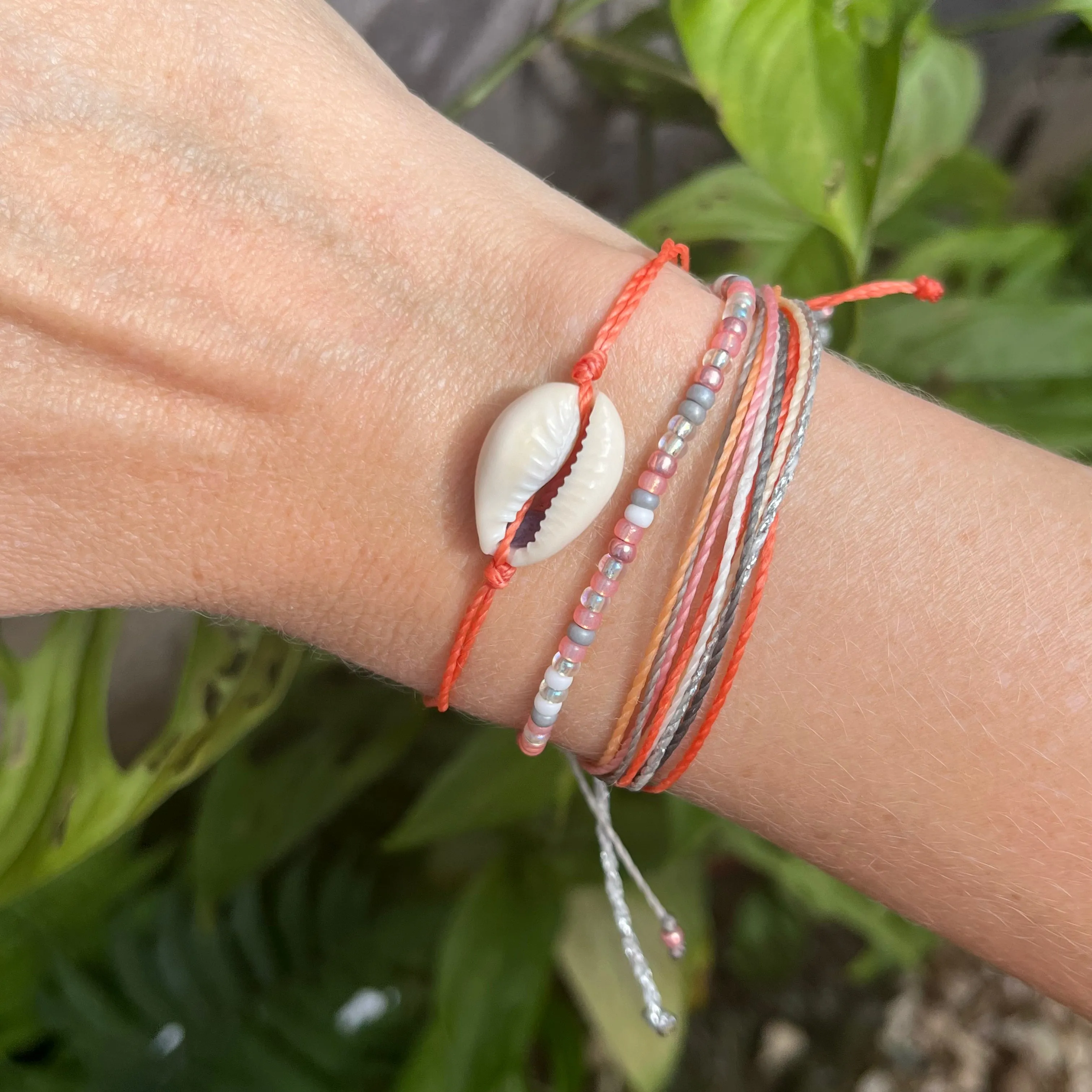 Cowrie Shell Bracelet Set