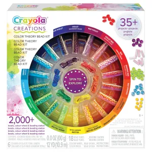 Crayola Creations Colour Theory Bead Set Pack of 2000