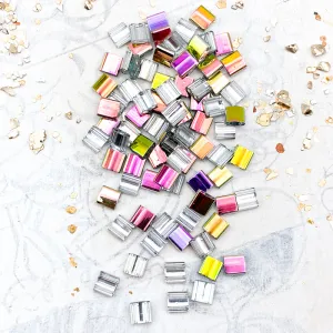 Crystal Vitrail Tila Beads