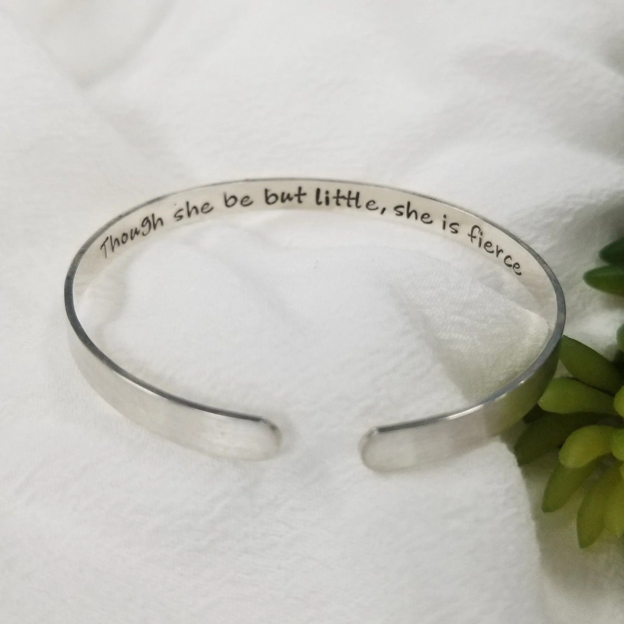 Custom Cuff Bracelet - Sterling Silver