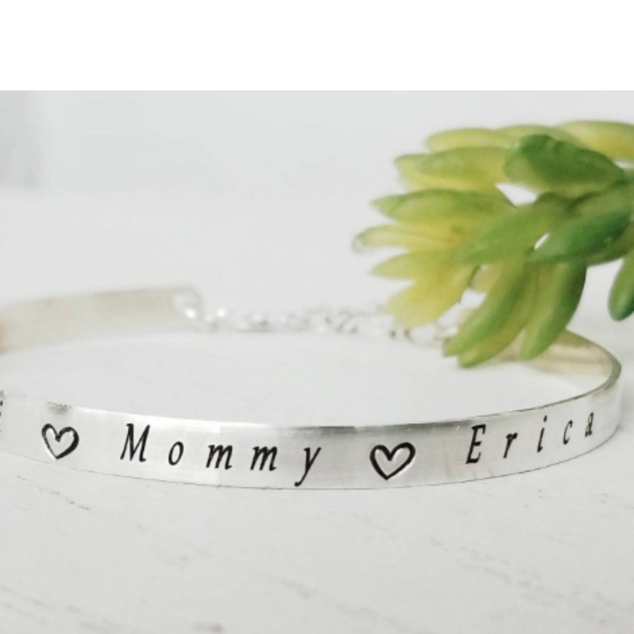 Custom Cuff Bracelet - Sterling Silver