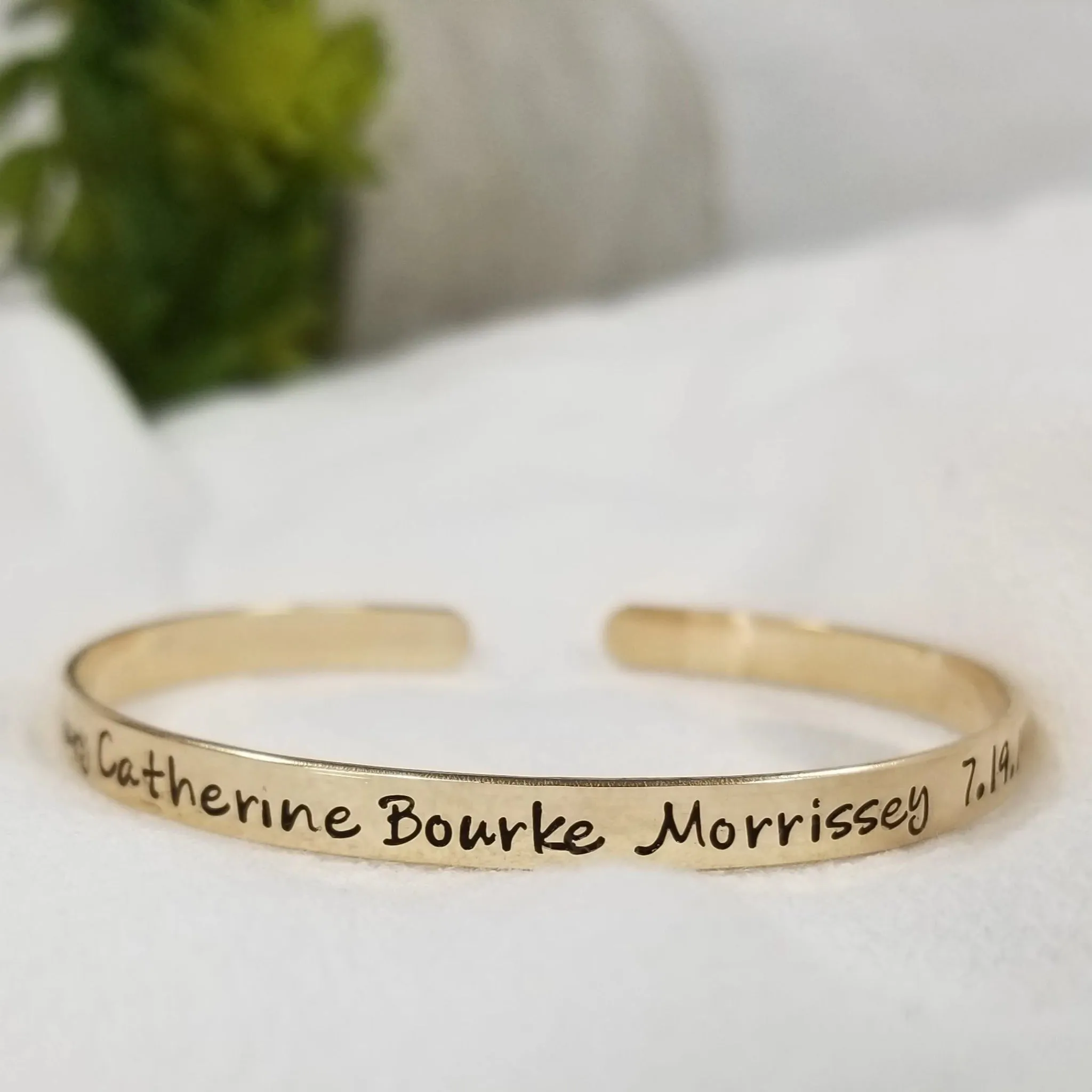 Custom Cuff Bracelet - Sterling Silver