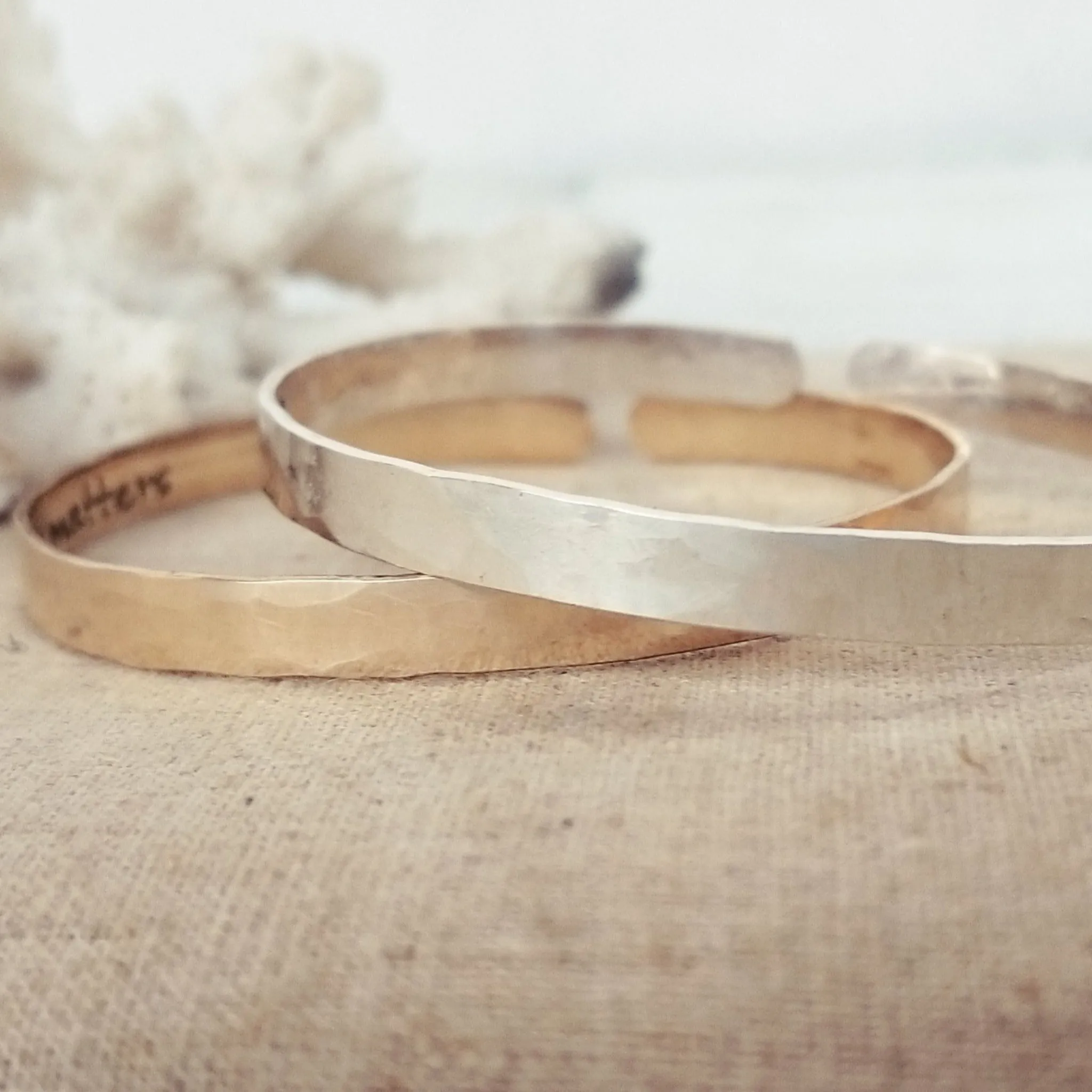 Custom Cuff Bracelet - Sterling Silver