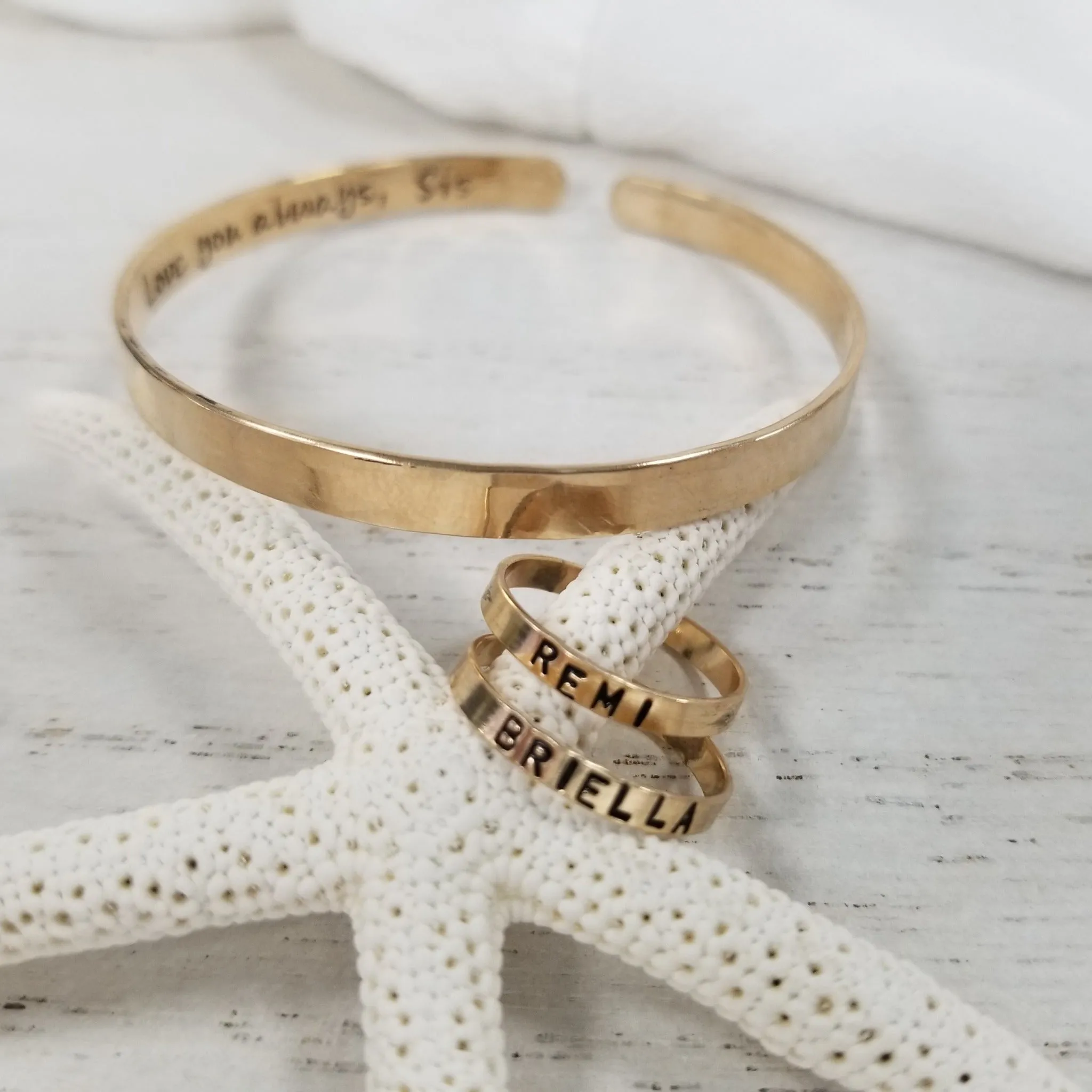 Custom Cuff Bracelet - Sterling Silver