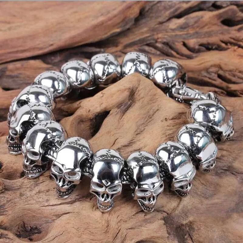 Cycolinks Multi Skull Bracelet