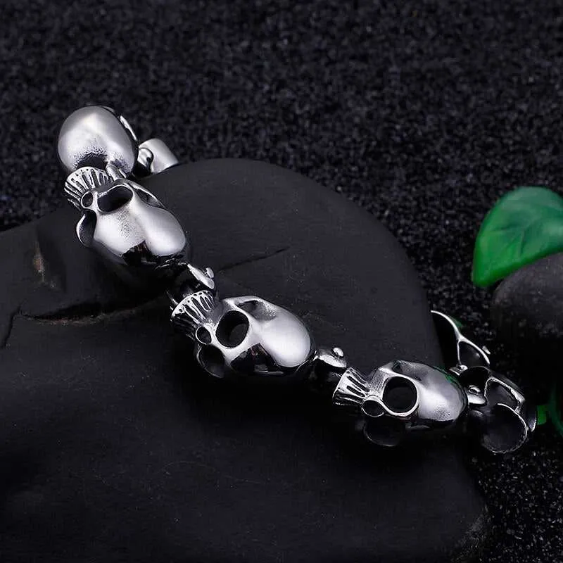 Cycolinks Punk Skull Bracelet