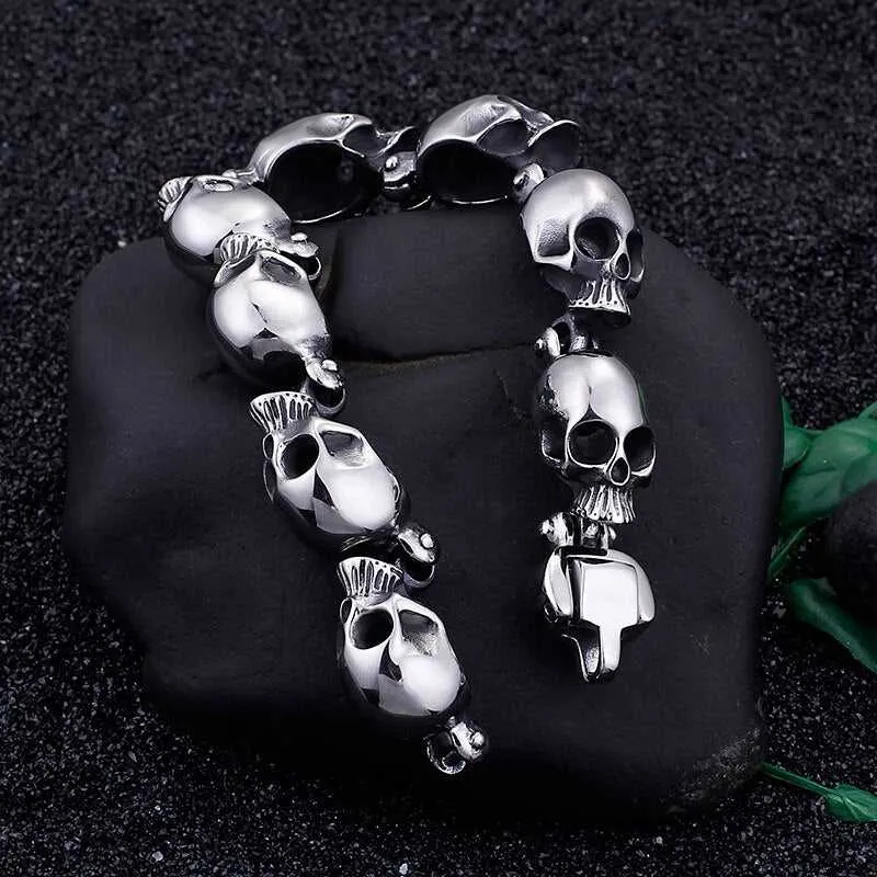 Cycolinks Punk Skull Bracelet