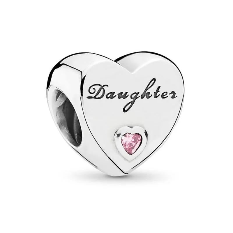 Daughter Heart Charm