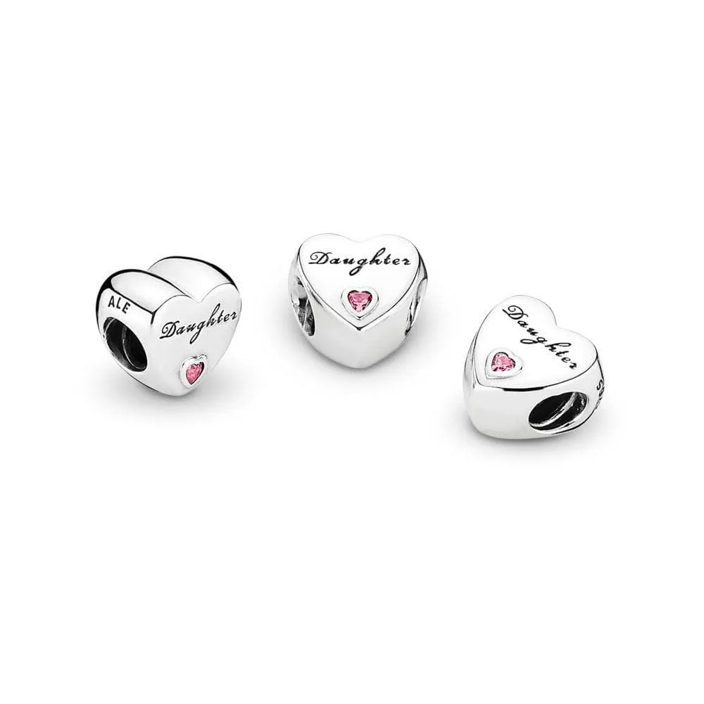 Daughter Heart Charm