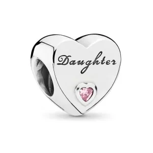 Daughter Heart Charm