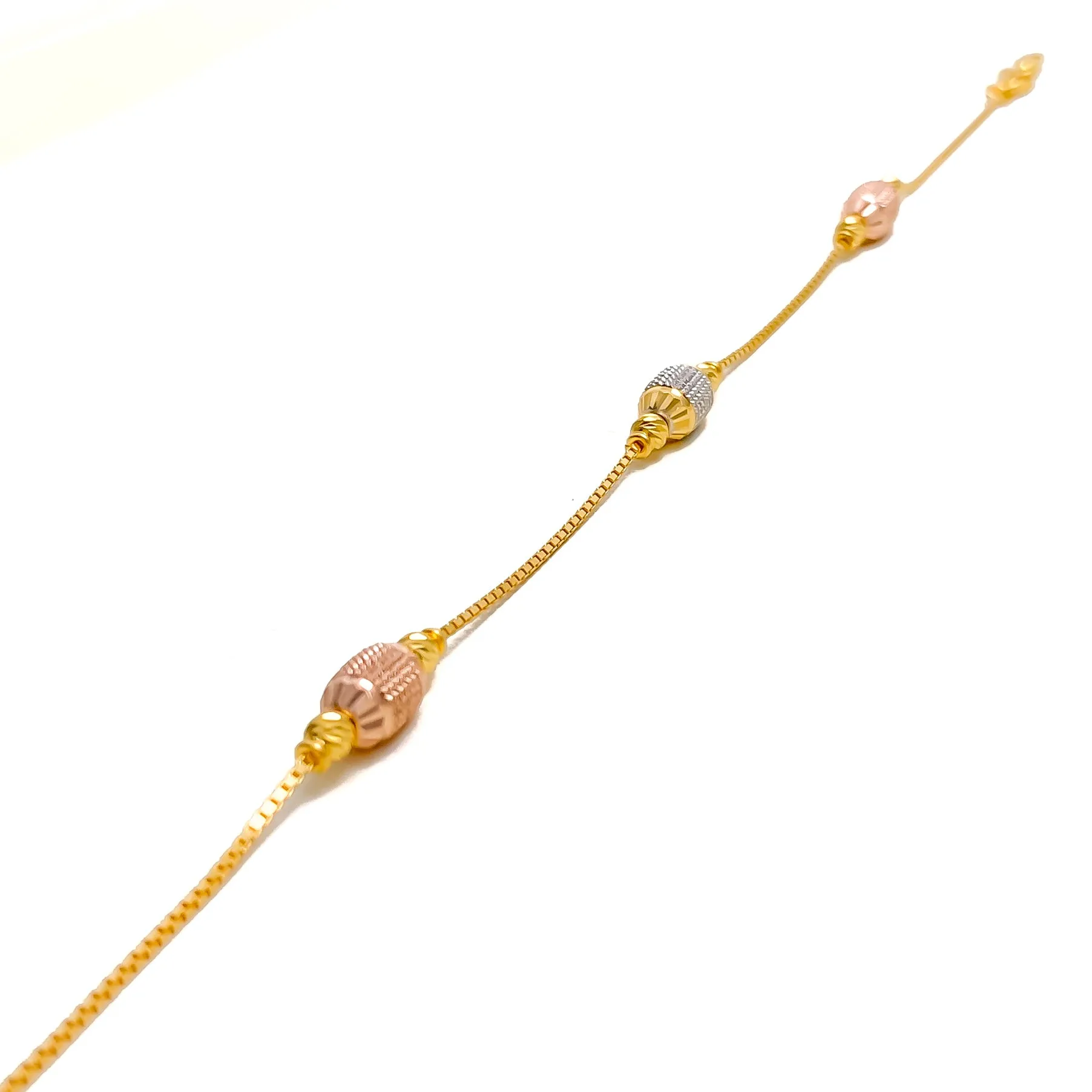 Dazzling Elegant Radiant 22k Gold Bracelet