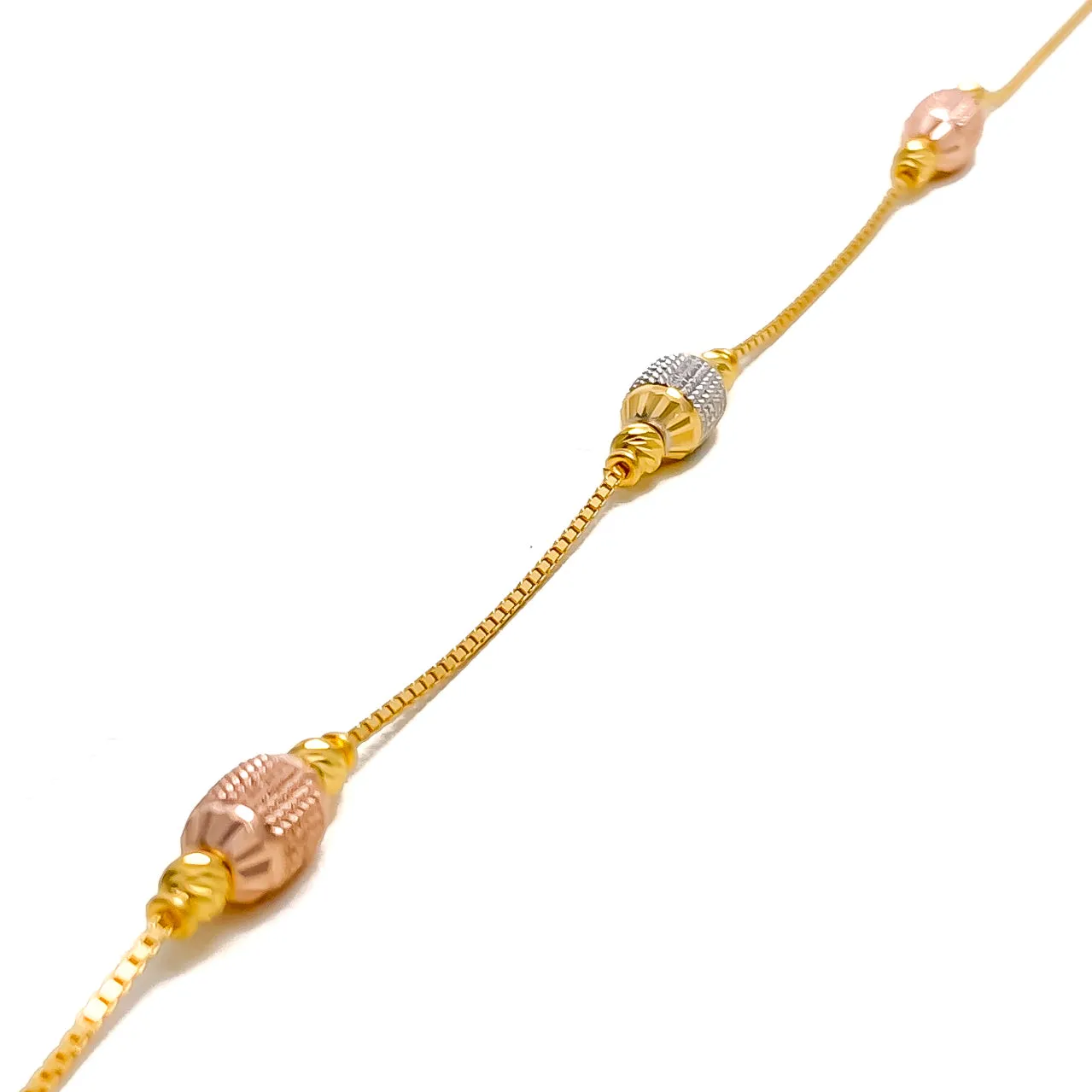 Dazzling Elegant Radiant 22k Gold Bracelet