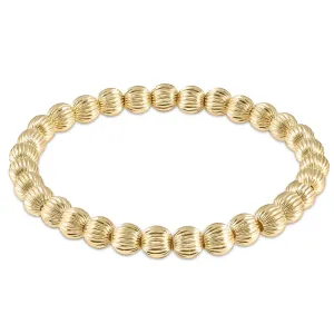 Dignity Gold 6mm Bracelet