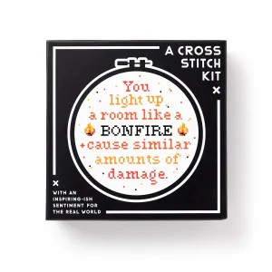 DIY Cross Stitch | You Light up a Room