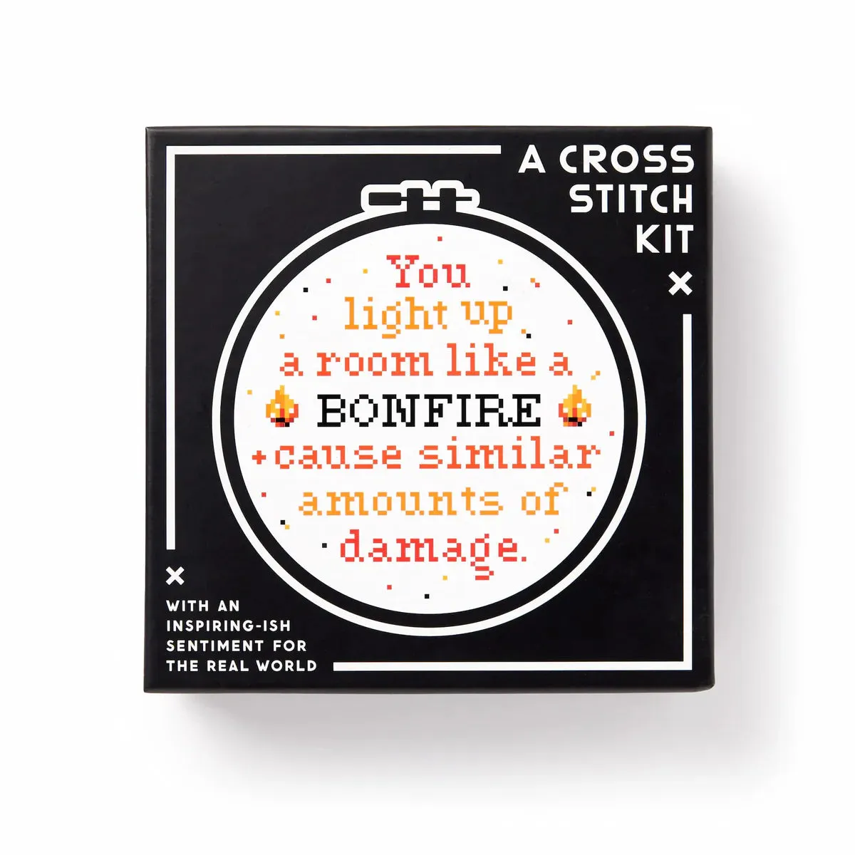 DIY Cross Stitch | You Light up a Room