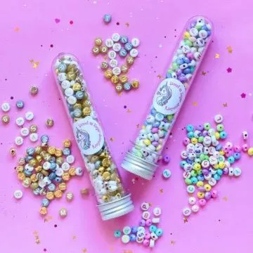 DIY Test Tube Friendship Necklace  Kit- bling Letters