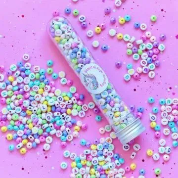 DIY Test Tube Friendship Necklace  Kit- bling Letters