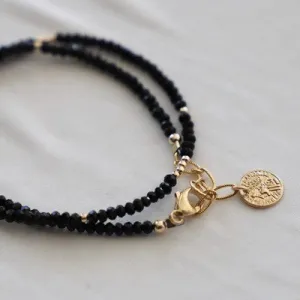double wrap bracelet   choker