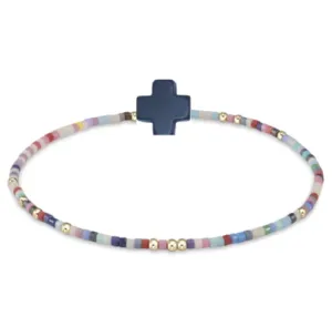 egirl Hope Unwritten Signature Cross Bracelet - Hot Mess