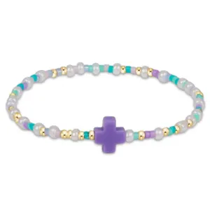 egirl Hope Unwritten Signature Cross Bracelet How Do You Lilac Me Now?