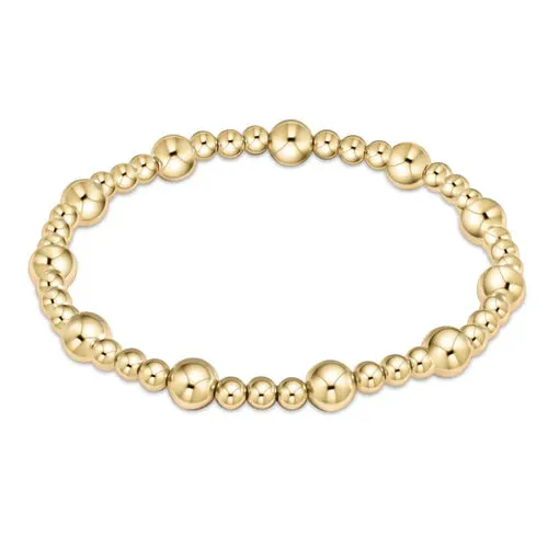 enewton Classic Gold Sincerity 6mm Bead Bracelet
