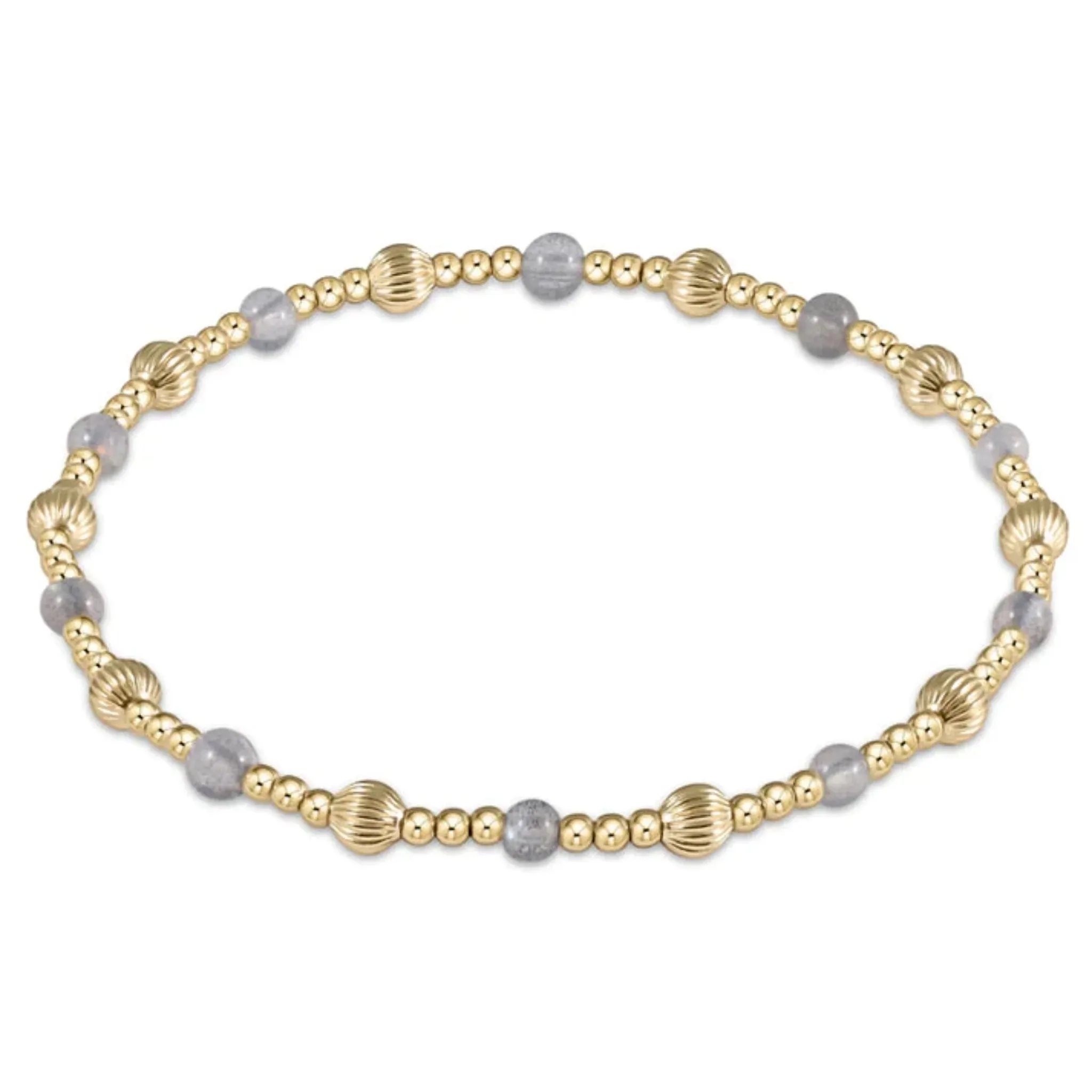 Enewton Dignity Sincerity Pattern 4mm Bead Bracelet Labradorite