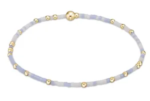 Enewton Gameday Hope Unwritten Bracelet - Light Blue-White
