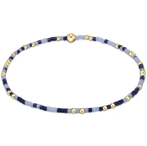 ENewton Hope Unwritten Bracelet Blue Ice-Matte Navy