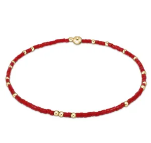 ENewton Hope Unwritten Bracelet - Bright Red