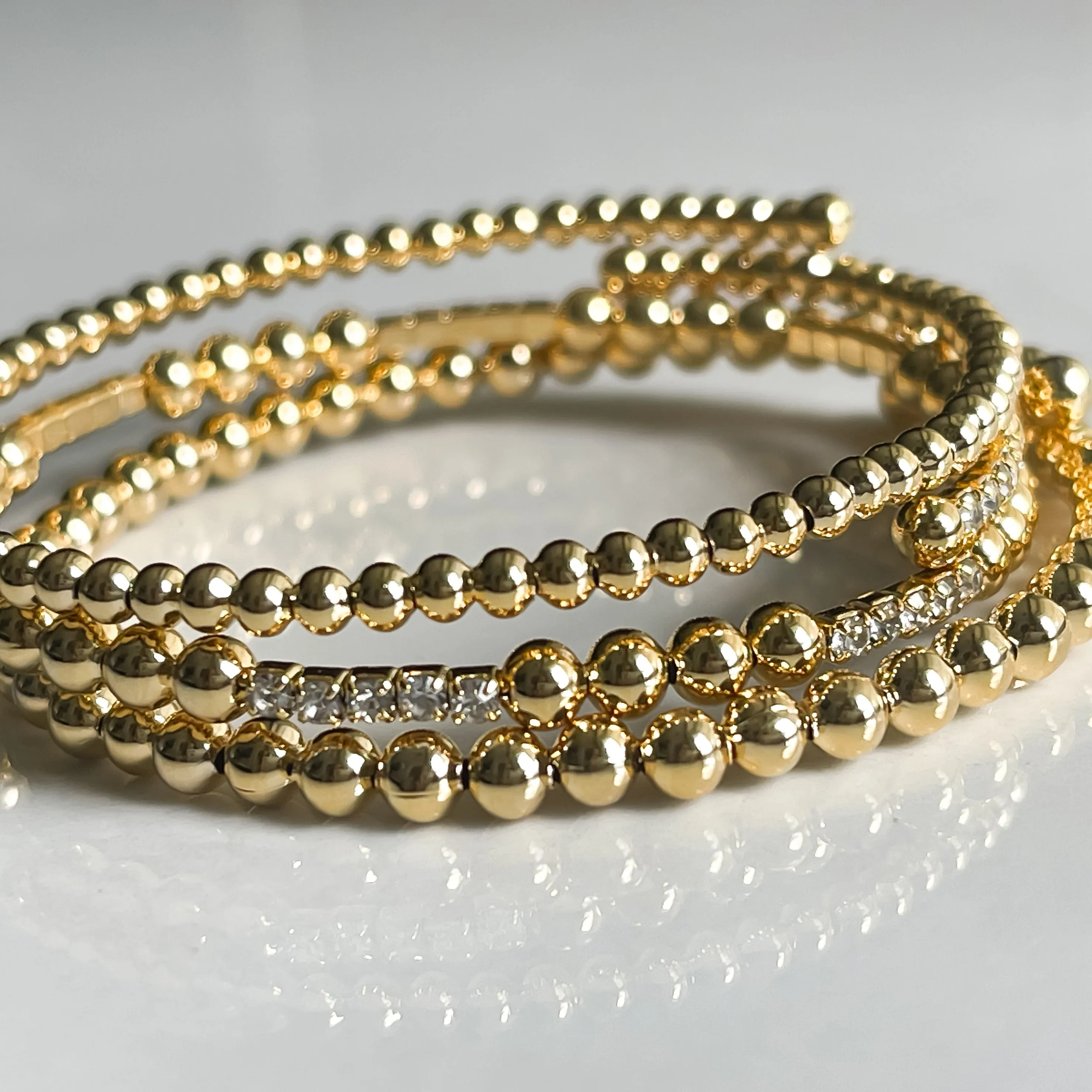 Eternity Bauble Bracelet Set