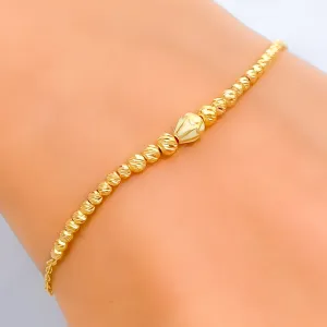 Ethereal Dainty 21k Gold Bracelet