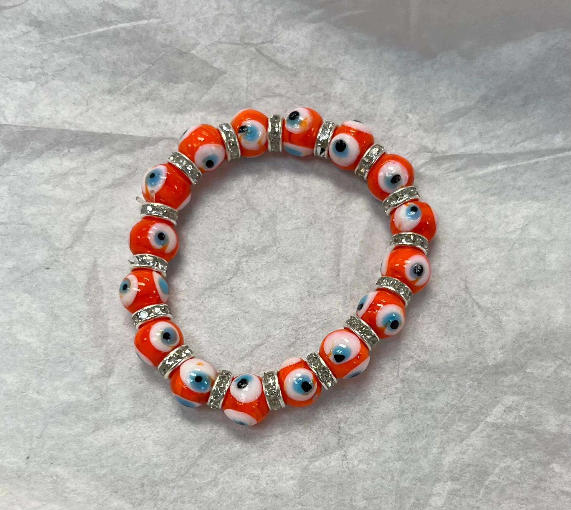 Evil Eye Bracelet Glass