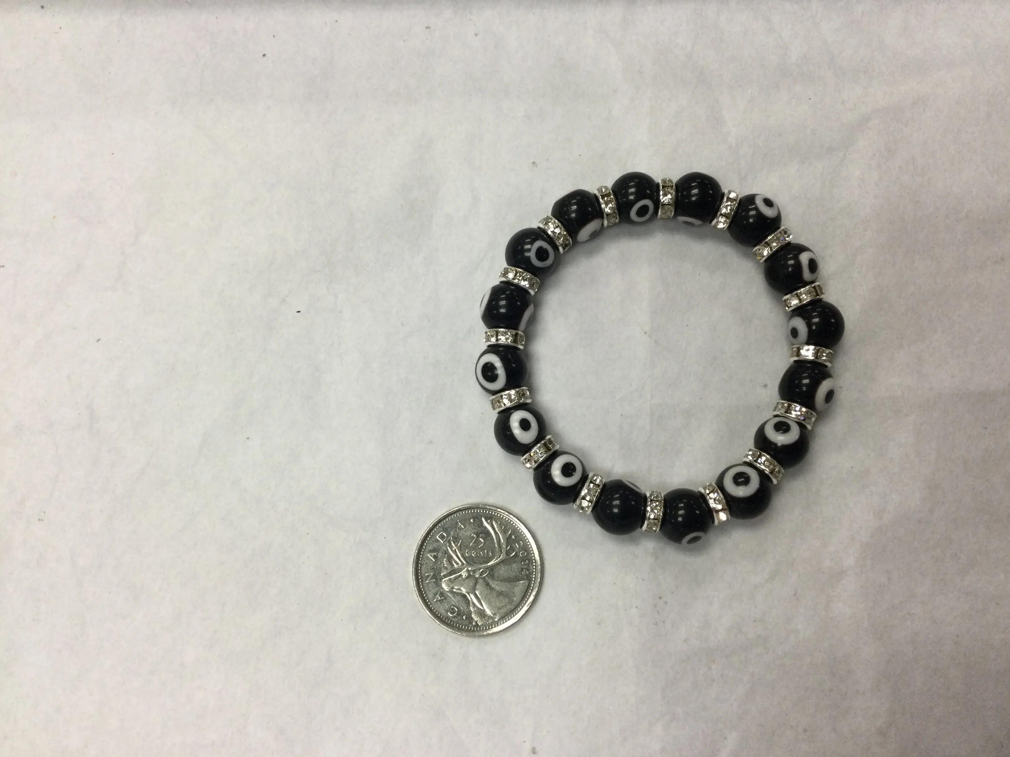 Evil Eye Bracelet Glass