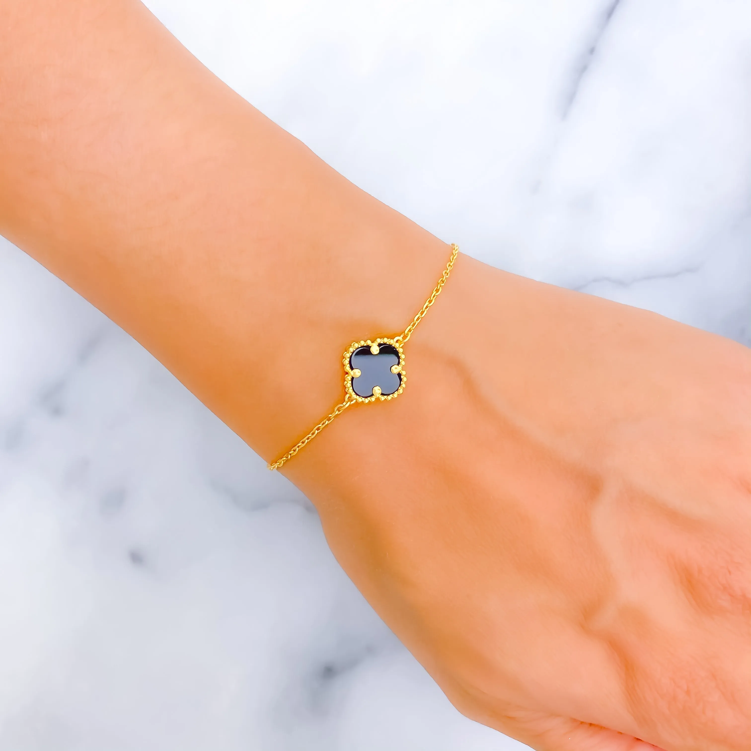 Exclusive Ornate 21k Gold Bracelet