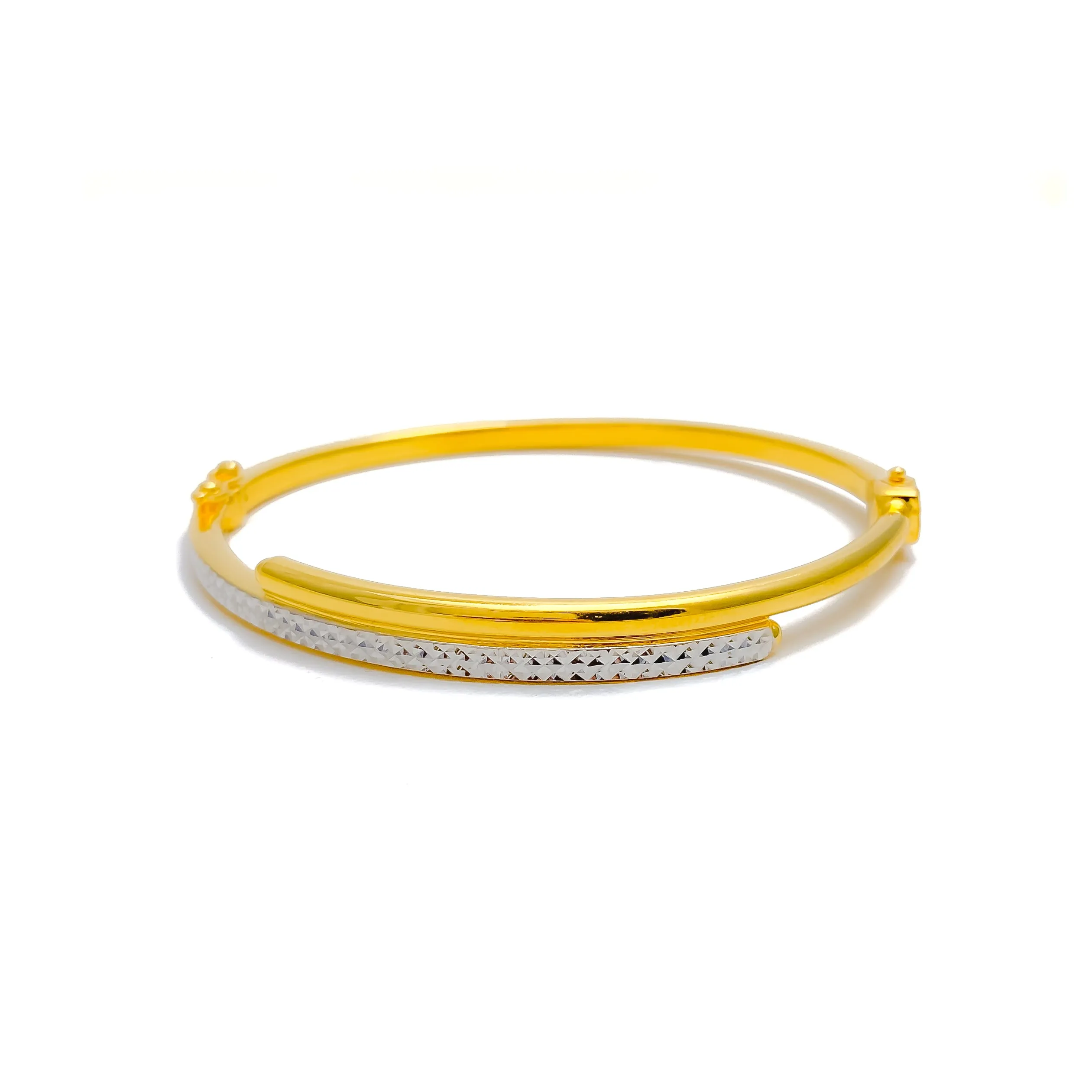 Exquisite Charming 22k Gold Bangle Bracelet