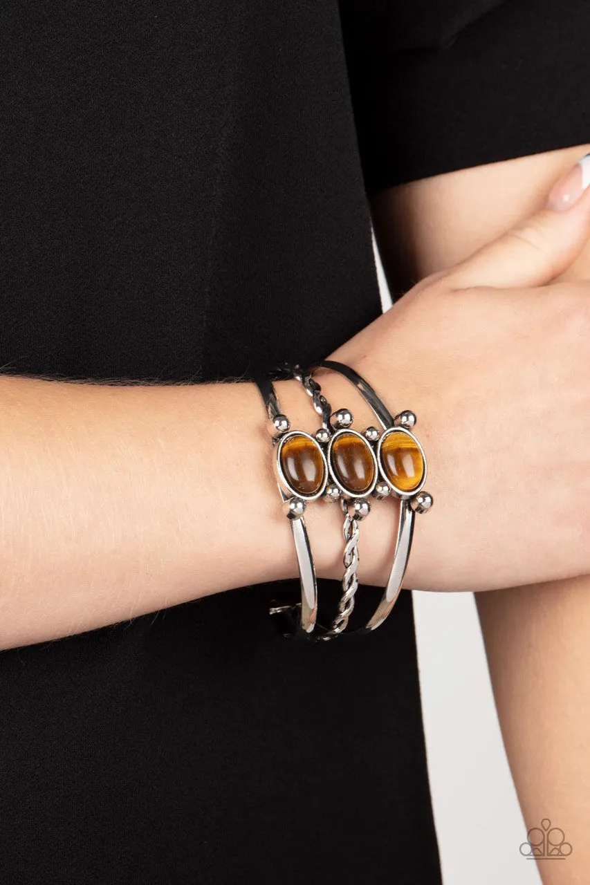 Extra Earthy Brown Paparazzi Bracelet