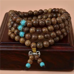 Fashion Sandalwood Buddha Meditation Prayer Bead Mala Bracelet