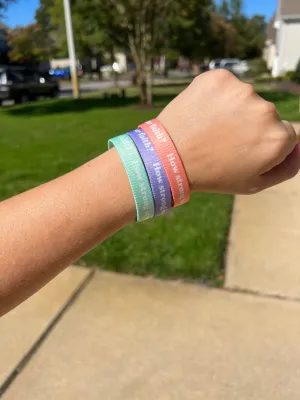 Fearlessly Faithful Elastic Bracelets