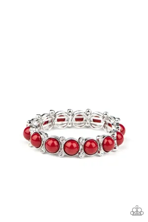 Flamboyantly Fruity Red Paparazzi Bracelet