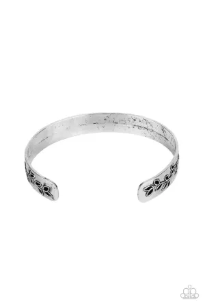 Frond Fable Silver Paparazzi Bracelet