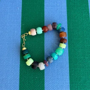 Gemstone Beaded Bracelet by Brooke Gregson