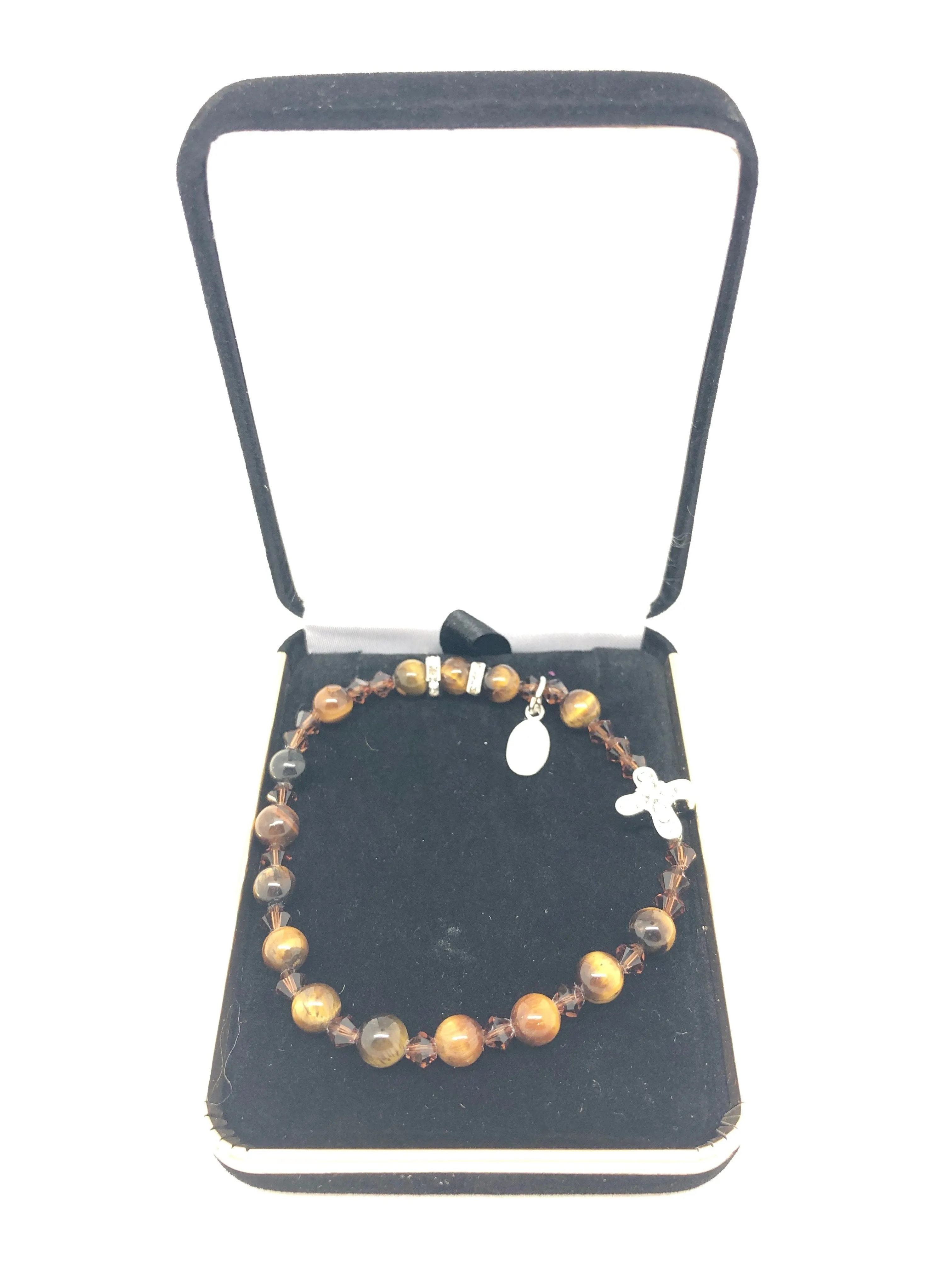 Genuine Tiger Eye Bracelet (6 mm)