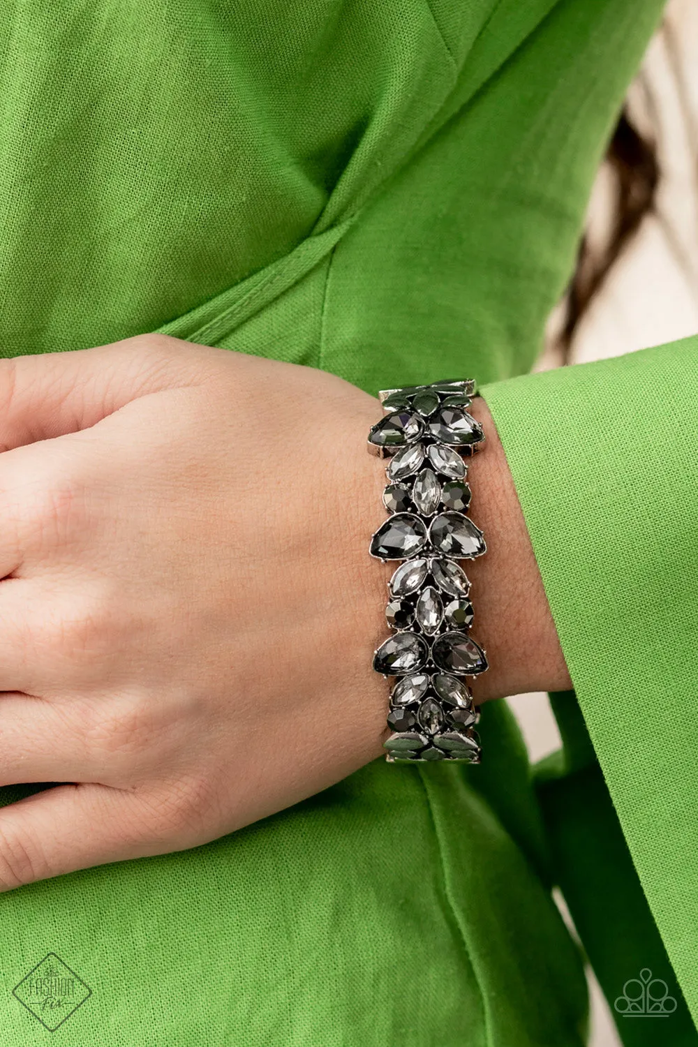 Glacial Gleam - Silver  Paparazzi Bracelet